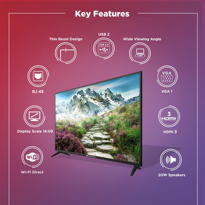 Sansui 125 cm (50 inch) Ultra HD (4K) LED Smart Linux TV - JSK50LSUHD