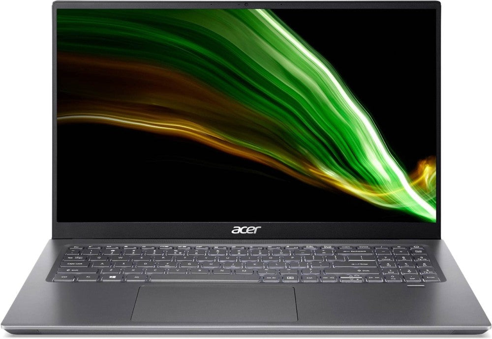 Acer Swift X Core i5 11th Gen - (16GB/512GB SSD/Windows 11 Home/4GB ग्राफ़िक्स) SFX16-51G लैपटॉप - 16.1 इंच, स्टील ग्रे, 1.90 kg, MS Office के साथ