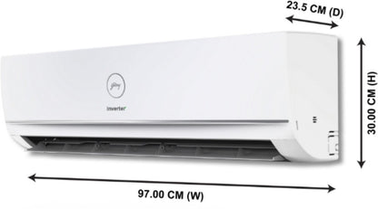 Godrej 1.5 Ton Split Inverter AC  - White (Chrome) - SIC 18TTC3