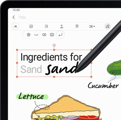 SAMSUNG Galaxy Tab S7 FE With Stylus 4 GB RAM 64 GB ROM 12.4 inches with Wi-Fi+4G Tablet (Black)