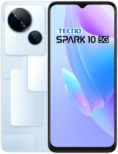 Tecno Spark 10 5G (Meta White, 128 GB) - 8 GB RAM