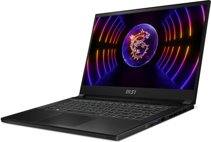 MSI Core i7 13th Gen - (16GB/1 TB SSD/Windows 11 Home/6GB ग्राफ़िक्स/NVIDIA GeForce RTX 4050) Stealth 15 A13VE-034IN गेमिंग लैपटॉप - 15.6 इंच, काला, 2.1 किलोग्राम