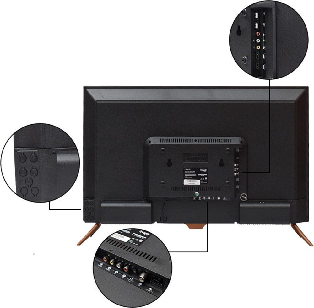 iMEE सुप्रीम 108 सेमी (43 इंच) फुल एचडी एलईडी स्मार्ट एंड्रॉइड टीवी - सुप्रीम-43SFLCS-कॉपर