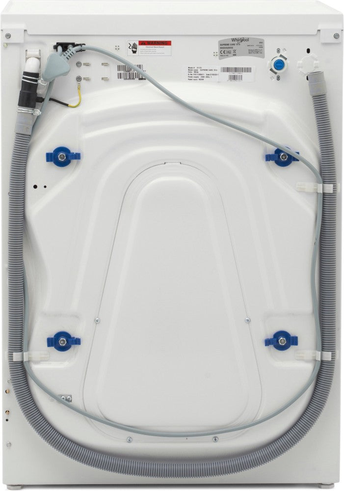 व्हर्लपूल 7 किलो फुली ऑटोमैटिक फ्रंट लोड वॉशिंग मशीन व्हाइट - सुप्रीम केयर 7014