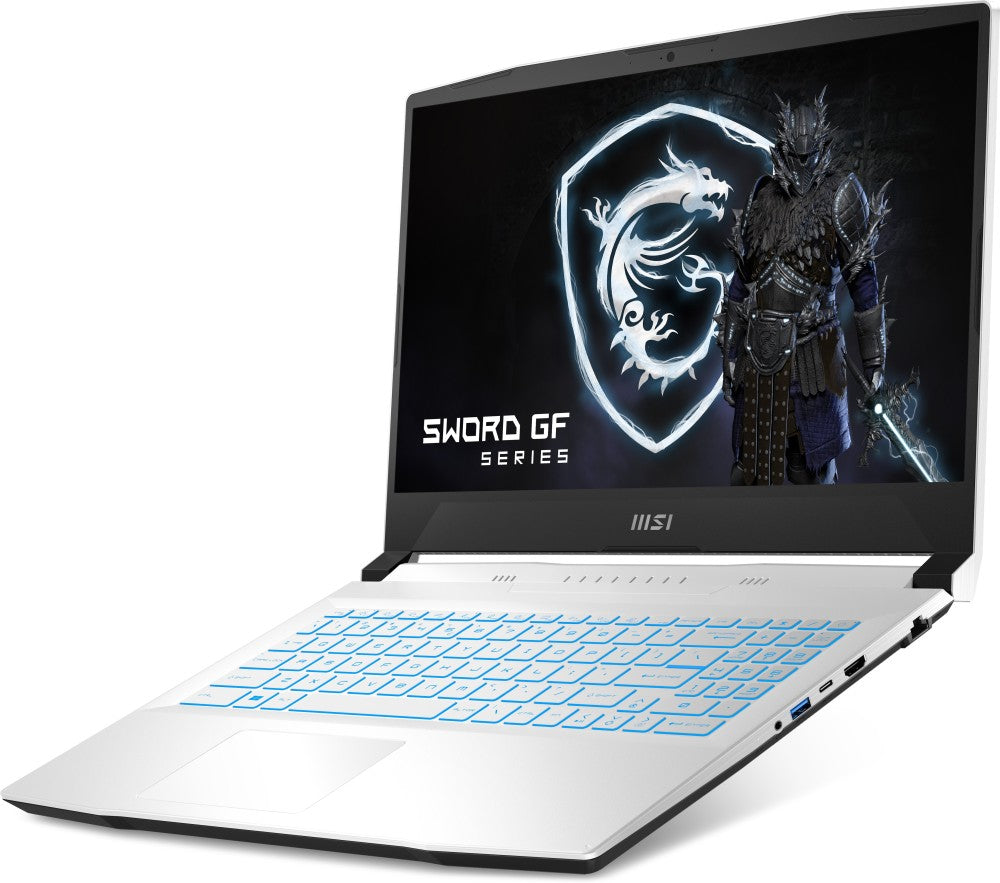 MSI Sword 15 Core i5 12th Gen - (16GB/512GB SSD/Windows 11 Home/4GB ग्राफ़िक्स/NVIDIA GeForce RTX 3050 Ti/144 Hz) Sword 15 A12UD-471IN गेमिंग लैपटॉप - 15.6 इंच, सफ़ेद, 2.25 किलोग्राम