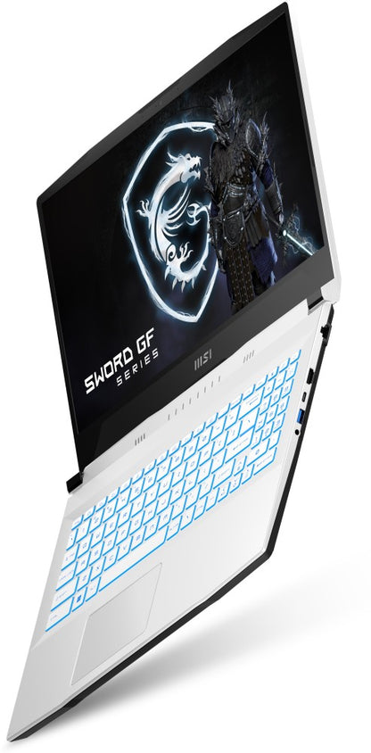 MSI Sword 15 Core i5 12th Gen - (16GB/512GB SSD/Windows 11 Home/4GB ग्राफ़िक्स/NVIDIA GeForce RTX 3050 Ti/144 Hz) Sword 15 A12UD-471IN गेमिंग लैपटॉप - 15.6 इंच, सफ़ेद, 2.25 किलोग्राम