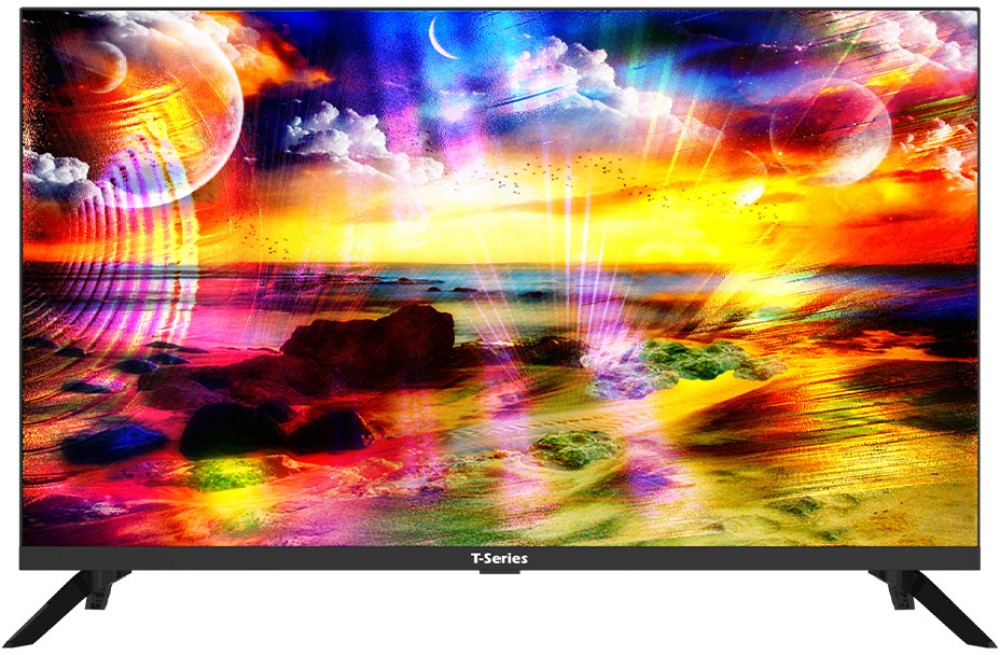 T-Series 32A 80 cm (32 inch) HD Ready LED Smart Android TV - S-32A-BL