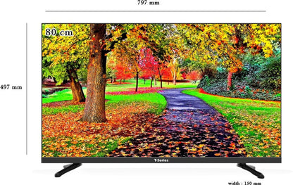 T-Series 80K 80 cm (32 inch) HD Ready LED Smart Android TV - TX-80K BL