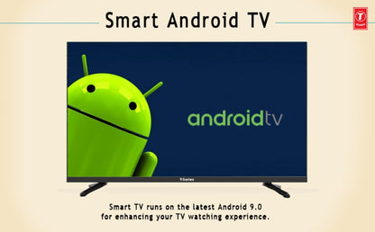 T-Series 80K 80 cm (32 inch) HD Ready LED Smart Android TV - TX-80K BL