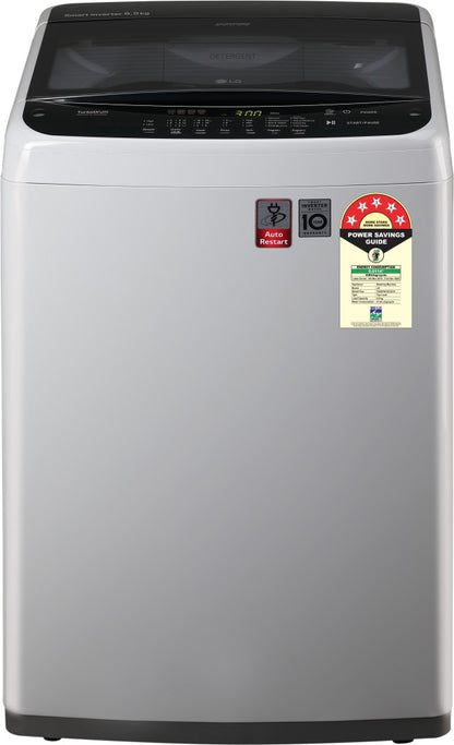 LG 6.5 kg Fully Automatic Top Load Washing Machine Silver - T65SPSF2Z