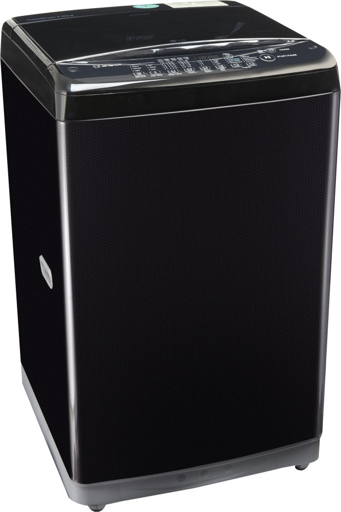 LG 7 kg Fully Automatic Top Load Washing Machine Black - T8077NEDLK