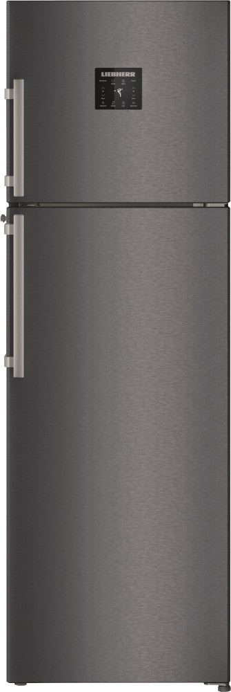 Liebherr 350 L Frost Free Double Door Top Mount 2 Star Refrigerator - Cobalt Steel, TDcs 3565-20