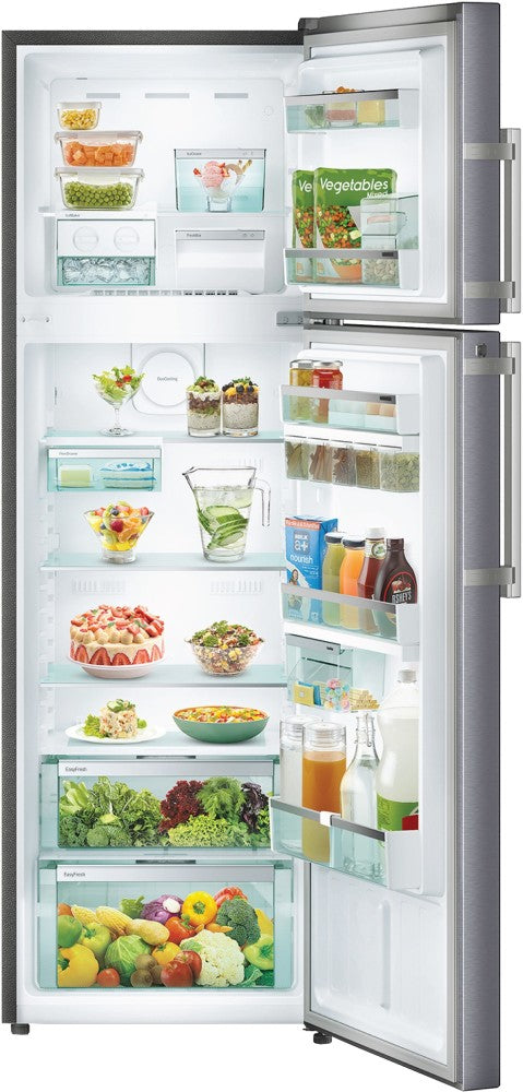 Liebherr 350 L Frost Free Double Door Top Mount 2 Star Refrigerator - Cobalt Steel, TDcs 3565-20