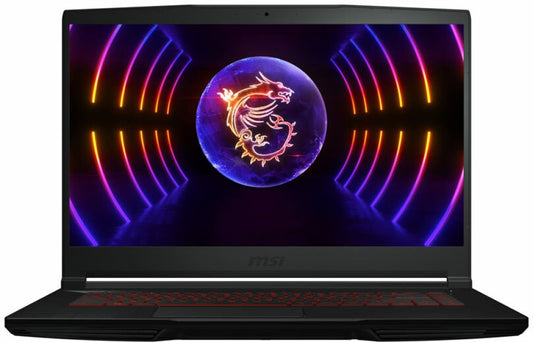 MSI Core i7 12th Gen - (16 GB/512 GB SSD/Windows 11 Home/6 GB ग्राफ़िक्स/NVIDIA GeForce RTX 4050) पतला GF63 12VE-070IN गेमिंग लैपटॉप - 15.6 इंच, काला, 1.86 किलोग्राम