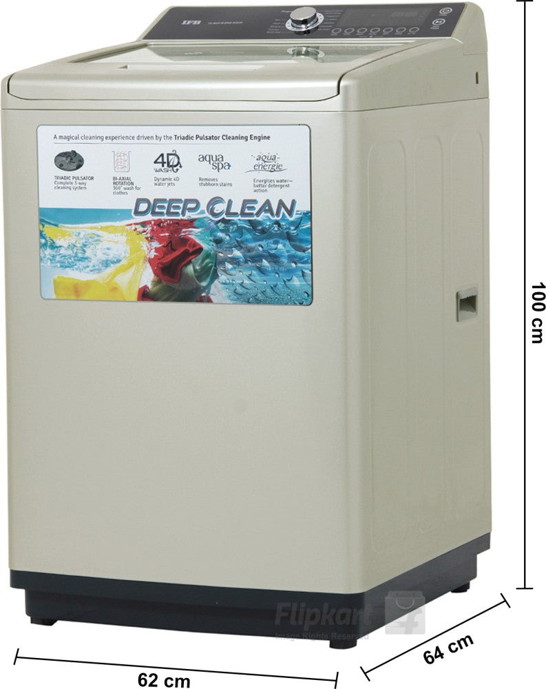 IFB 8.5 kg 5 Star Fully Automatic Top Load Washing Machine Gold - TL- SCH 8.5 Kg Aqua