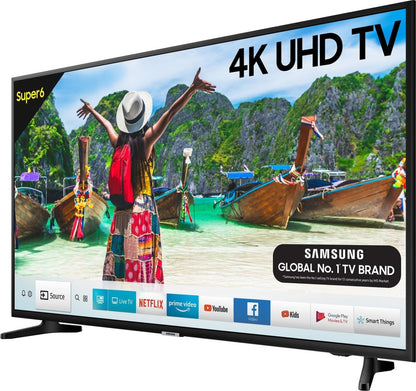 SAMSUNG Super 6 138 cm (55 inch) Ultra HD (4K) LED Smart Tizen TV - UA55NU6100KXXL / UA55NU6100KLXL