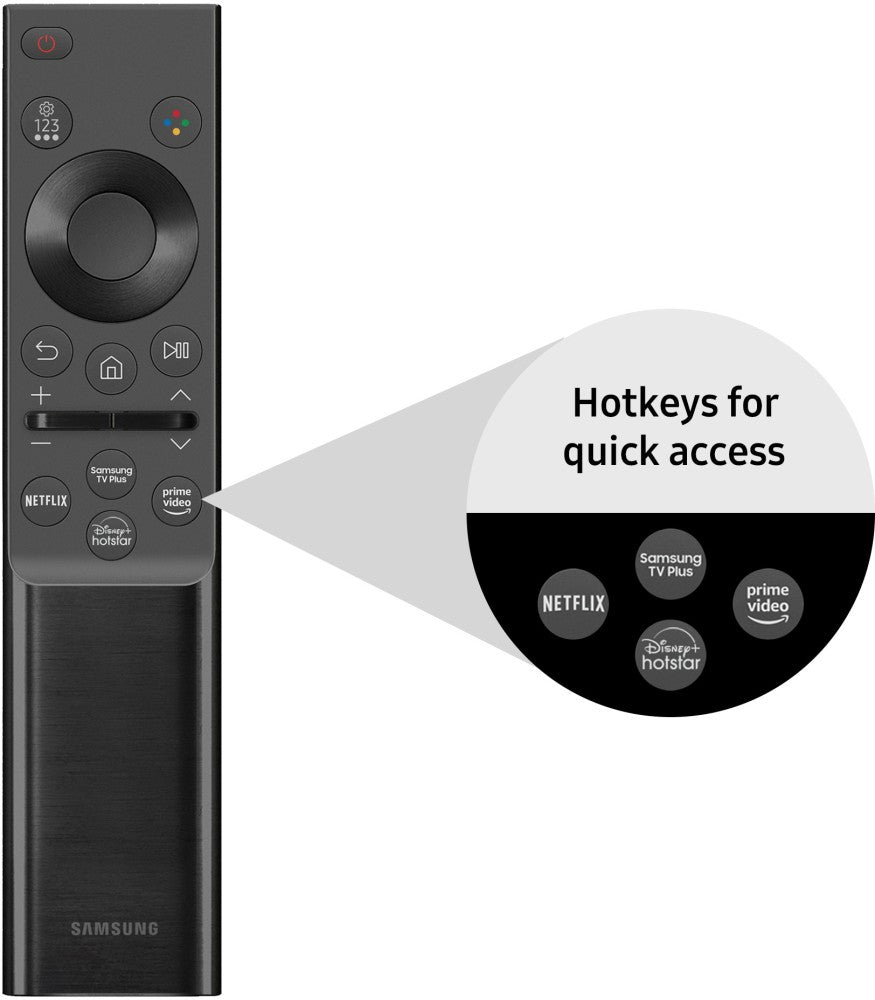 SAMSUNG Crystal 4K iSmart Series 125 cm (50 inch) Ultra HD (4K) LED Smart Tizen TV with Black (2023 Model) - UA50CUE60AKLXL