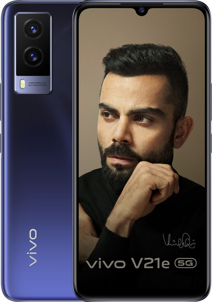 vivo V21e (Dark Pearl, 128 GB) - 8 GB RAM