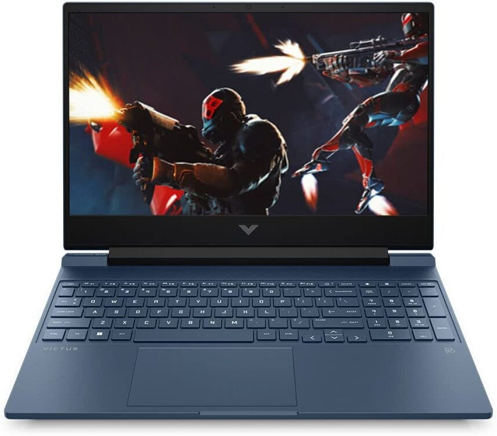 HP Core i5 12th Gen - (16 GB/512 GB SSD/Windows 11 Home/4 GB Graphics/NVIDIA GeForce RTX RTX 3050 4GB Graphics Card) 15-FA0555TX Gaming Laptop - 15.6 inch, Performance Blue, With MS Office