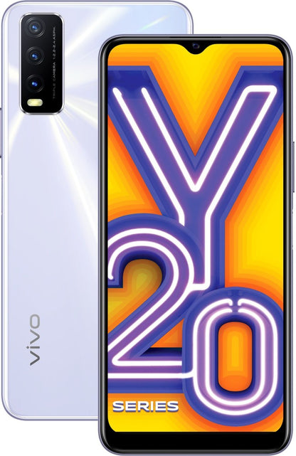 vivo Y20i (Dawn White, 64 GB) - 3 GB RAM