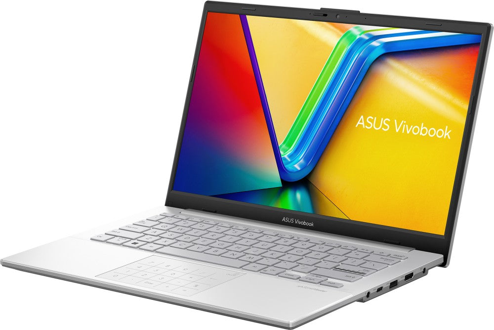 ASUS Ryzen 5 क्वाड कोर - (8GB/512GB SSD/Windows 11 Home) E1404FA-NK521WS लैपटॉप - 14 इंच, सिल्वर, MS ऑफिस के साथ