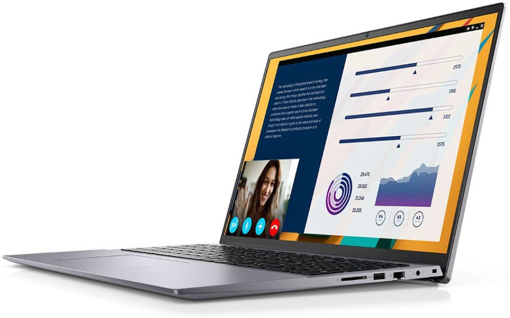 DELL Vostro Core i5 12th Gen - (8GB/512GB SSD/Windows 11 Home) Vostro 5620 पतला और हल्का लैपटॉप - 16 इंच, Titan Grey, 1.91 kg kg, MS Office के साथ