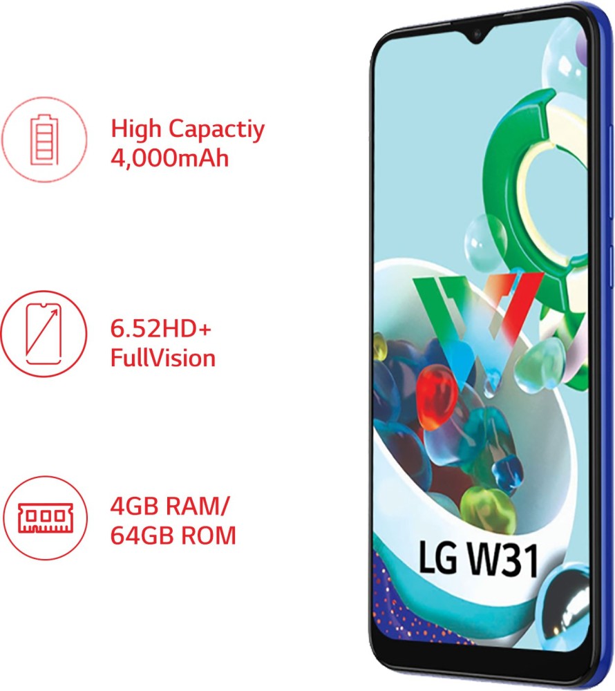 LG W31 (Midnight Blue, 64 GB) - 4 GB RAM