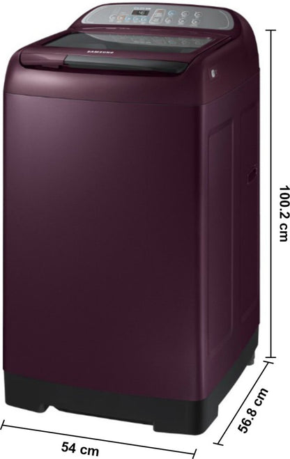 SAMSUNG 7 kg Fully Automatic Top Load Washing Machine Maroon - WA70M4000HP/TL 01