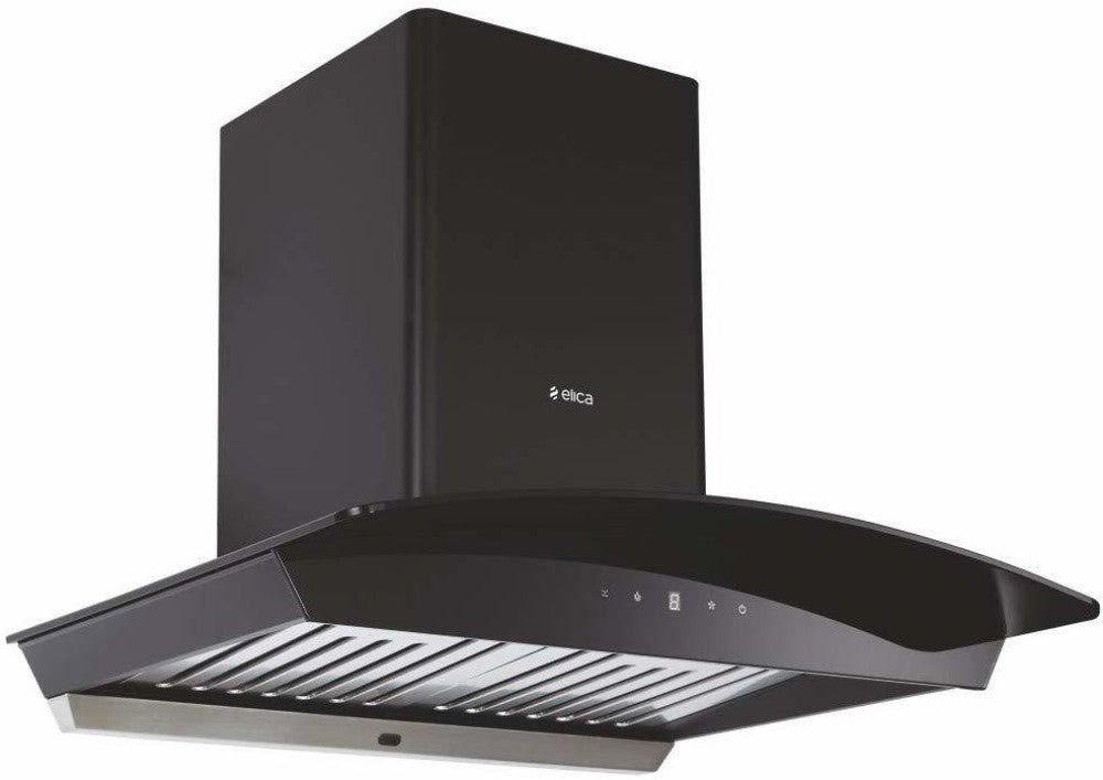 Elica WDAT HAC 60 NERO Auto Clean Wall Mounted Chimney - Black 1200 CMH