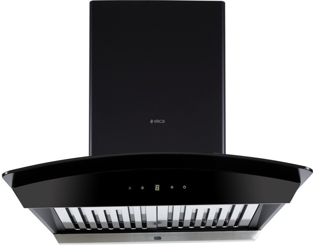 Elica WDAT HAC 60 NERO Auto Clean Wall Mounted Chimney - Black 1200 CMH