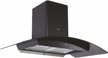 Elica WDAT HAC 90 NERO Auto Clean Wall Mounted Chimney - Black 1200 CMH