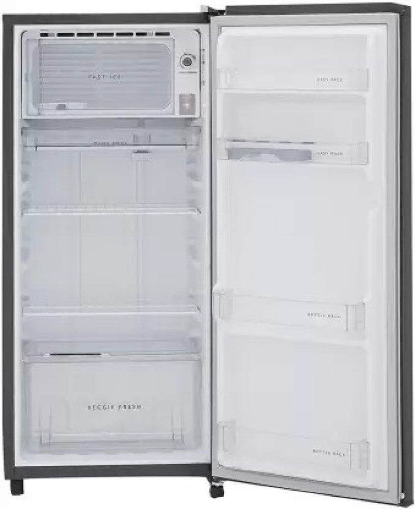 Whirlpool 190 L Direct Cool Single Door 1 Star Refrigerator - Solid Grey / Grey, WDE 205 CLS 2S GREY