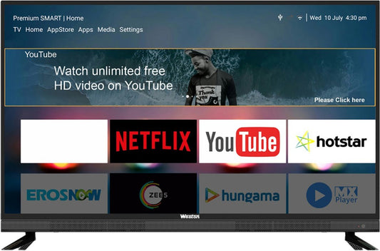 Weston Premium Series 124 cm (49 inch) Full HD LED Smart Android Based TV - WEL 5101