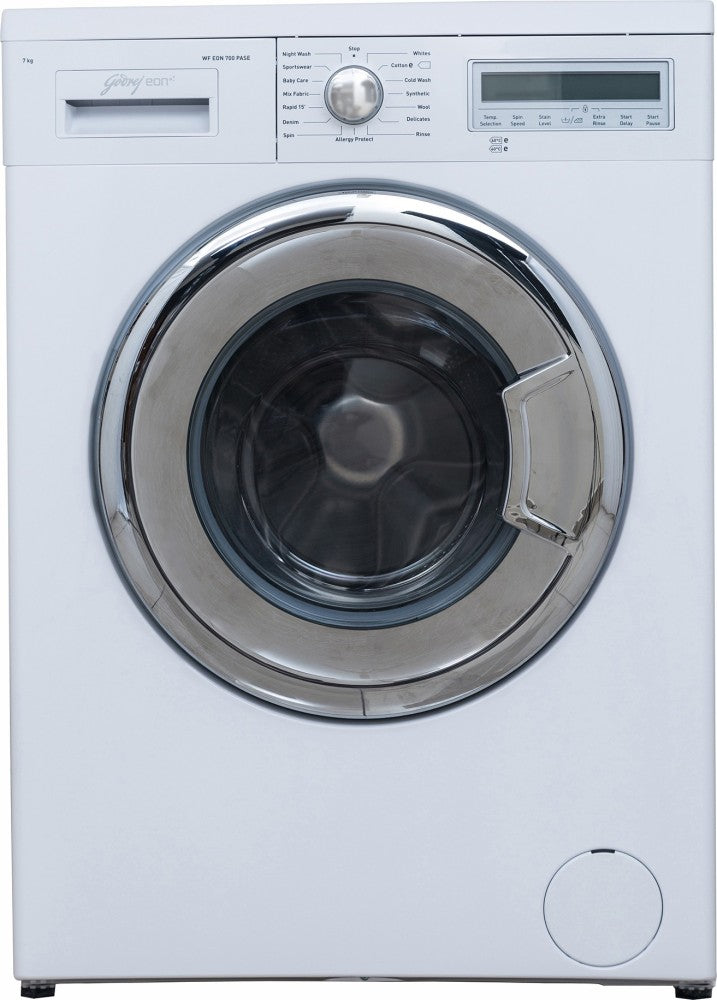 Godrej 7 kg Fully Automatic Front Load Washing Machine with In-built Heater White - WF Eon 700 PASE