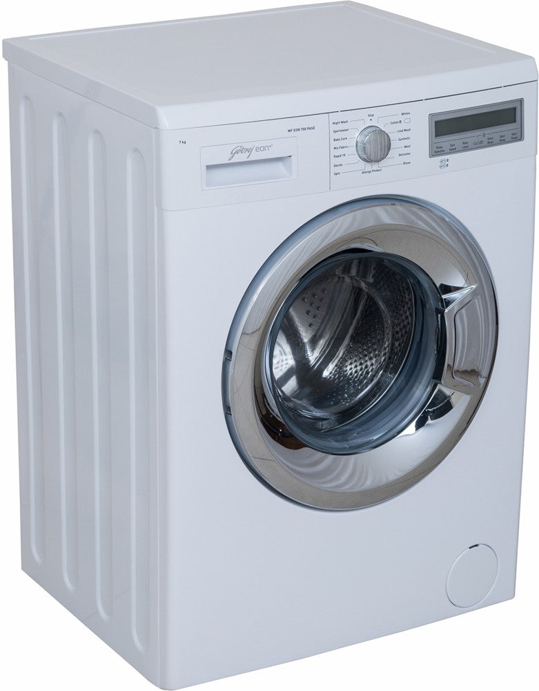 Godrej 7 kg Fully Automatic Front Load Washing Machine with In-built Heater White - WF Eon 700 PASE