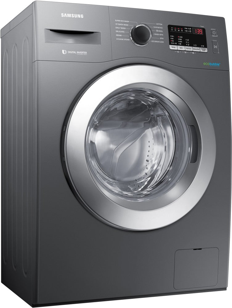 SAMSUNG 6.5 kg Fully Automatic Front Load Washing Machine with In-built Heater Grey - WW66R22EK0X/TL