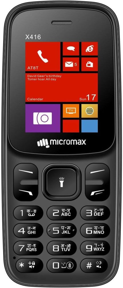 Micromax X416 - Black+Blue