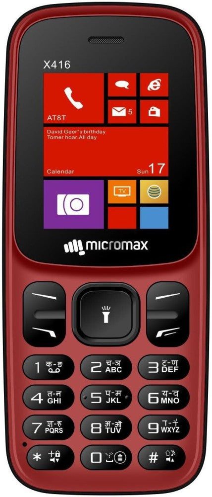 Micromax X416 - Red