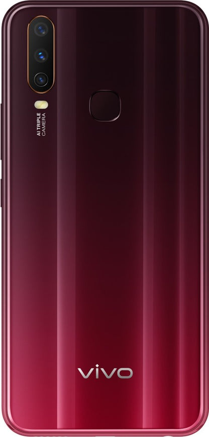 vivo Y15 (Burgundy Red, 64 GB) - 4 GB RAM