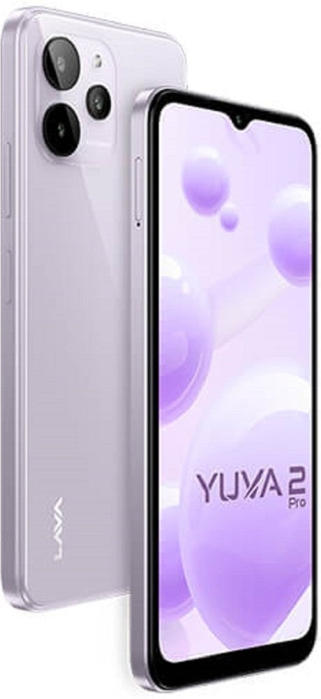 LAVA YUVA 2 PRO (GLASS LAVENDER, 64 GB) - 4 GB RAM