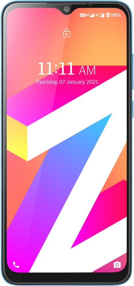 LAVA Z3 (Striped Cyan, 32 GB) - 3 GB RAM