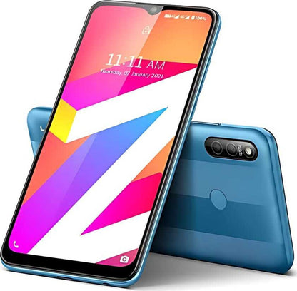 LAVA Z3 Pro (Striped Cyan, 32 GB) - 3 GB RAM