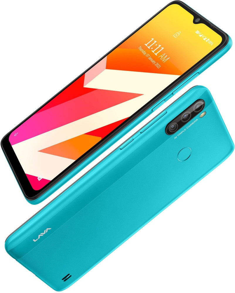 LAVA Z6 (Aqua Blue, 64 GB) - 6 GB RAM