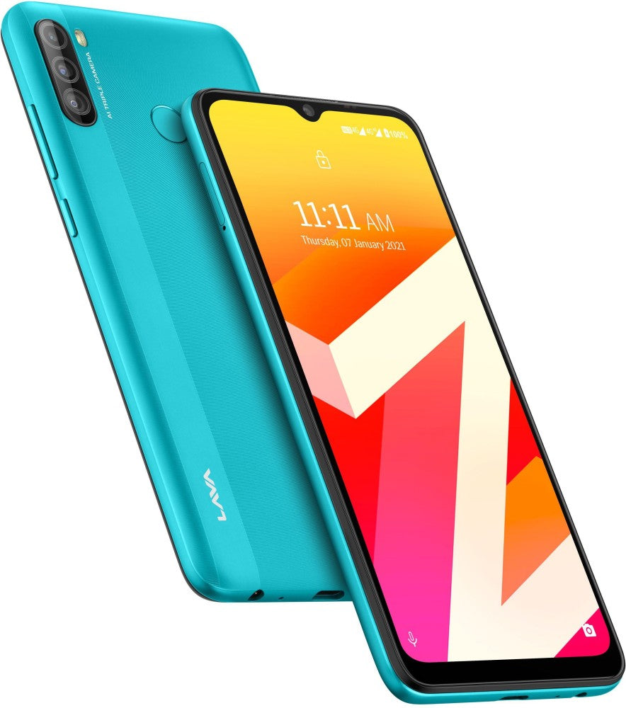 LAVA Z6 (Aqua Blue, 64 GB) - 6 GB RAM