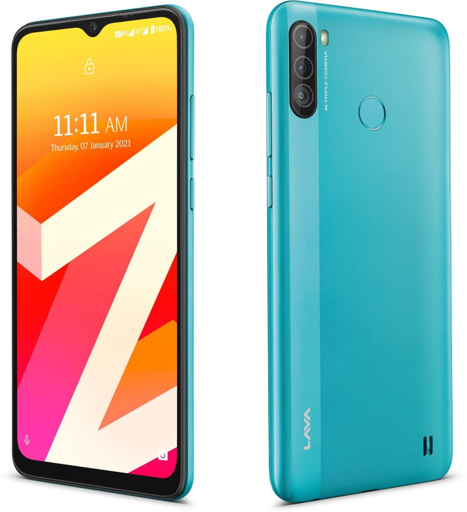 LAVA Z6 (Aqua Blue, 64 GB) - 6 GB RAM