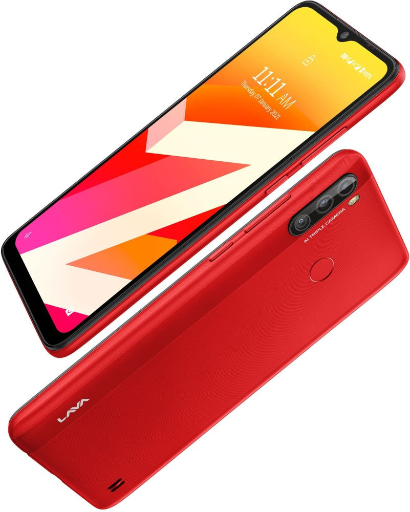 LAVA Z6 (Flame Red, 64 GB) - 6 GB RAM