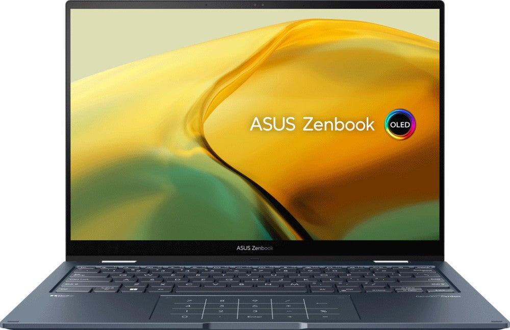 ASUS Core i5 13वीं पीढ़ी - (16 जीबी/512 जीबी एसएसडी/विंडोज 11 होम) UP3404VA 2 इन 1 लैपटॉप - 14 इंच, नीला, एमएस ऑफिस के साथ